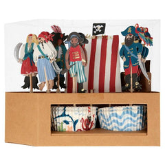 Meri Meri Pirate Party Cupcake Kit S3175 S3180 - Pretty Day