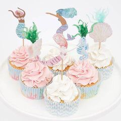Mermaid Party Cupcake Kit S8126 - Pretty Day