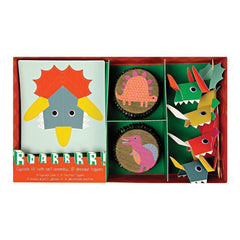 ROAR Dinosaur Party Cupcake Topper Kit S2075 - Pretty Day