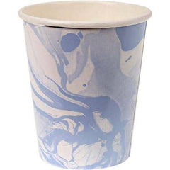 Meri Meri - Blue Marble Cups S2025 - Pretty Day