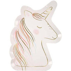 Meri Meri Unicorn Large Dinner Plates - Pack of 8 S5169 - Pretty Day
