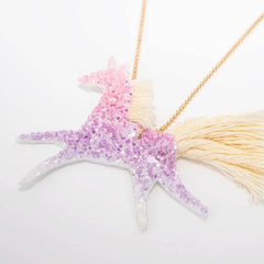 Meri Meri Unicorn Children's Necklace S3110 - Pretty Day