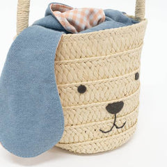 Meri Meri Woven Dog Bucket Bag S9099 - Pretty Day