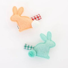 Meri Meri Easter Felt Bunny Rabbit Hair Clips S7069 - Pretty Day