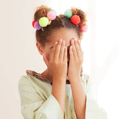 Meri Meri Pom Pom Hair Clips S4115 - Pretty Day