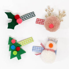Christmas Icon Hair Clips M1073 - Pretty Day