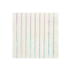 Holographic Paper Party Napkins - Large S4076 - Pretty Day