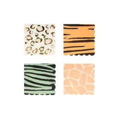 Meri Meri - Animal Print Party Napkins- Small S1145 - Pretty Day