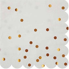 Rose Gold Napkins - Large S2102 - Pretty Day