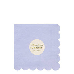 Simply Eco Friendly Blue Party Napkins - Large -20 pack  S3119 - Pretty Day