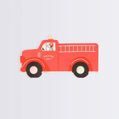 Fire Truck Napkins (x 16) S8083 - Pretty Day