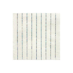 Silver Holographic Paper Party Napkins - Large S1151 - Pretty Day