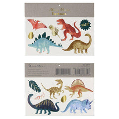 Meri Meri - Dinosaur Kingdom Temporary Tattoo Sheet S0078 - Pretty Day