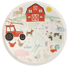 On The Farm Barnyard Large Dinner Plates S5161 - Pretty Day