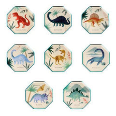 Meri Meri Dinosaur Plates - Small S9284 - Pretty Day