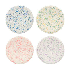 Meri Meri Speckled Paper Party Plate- Small - 8pk S9070 - Pretty Day