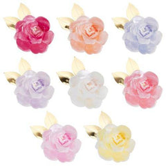 Mulitcolor Rose Floral Plates S3094 - Pretty Day