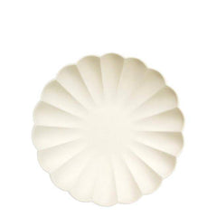 Simply Eco Friendly Party Ivory Cream Plates - Small- 8 pack S9068 S9069 - Pretty Day