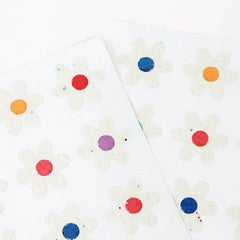 Glitter Daisy Sticker Sheets - Set of 8 S7028 - Pretty Day
