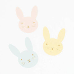 Pastel Easter Bunny Stickers - 50 S4133 - Pretty Day