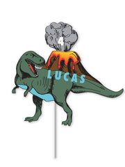 Dinosaur Customizable Cake Topper S3029 - Pretty Day