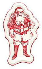 Santa Shaped 9" Plates S3154 - Pretty Day