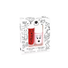 Kids Cottage: Rollette Nail Polish Duo Set S1133 - Pretty Day
