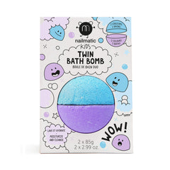 Twin Bath Bomb: Blue + Violet S1153 - Pretty Day