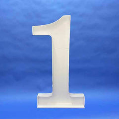 Large 1st Birthday Balloon Mosaic Frame - 5 ft - Pretty Day