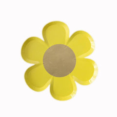 Small Daisy Plate- Yellow - 8pk S1060 S111678 - Pretty Day