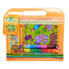Jungle Friends Mini Traveler Coloring & Activity Kit S8122 - Pretty Day