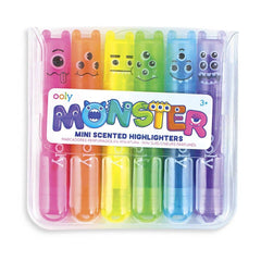 Mini Monster Scented Highlighter Markers S2004 - Pretty Day