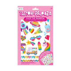 Over The Rainbow Temporary Glitter Tattoo Set S3071 - Pretty Day