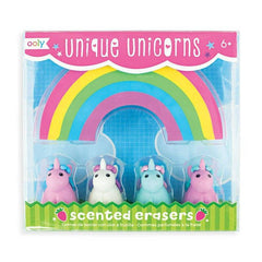 Unique Unicorns Scented Erasers - Set of 5 S1180 - Pretty Day
