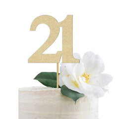 21st Birthday Cake Topper - Pretty Day