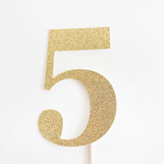 5 Cake Topper - Pretty Day