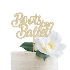 Boots or Ballet Cake Topper - Pretty Day