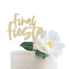 Final Fiesta Cake Topper - Pretty Day