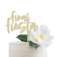 Final Fiesta Cake Topper - Pretty Day