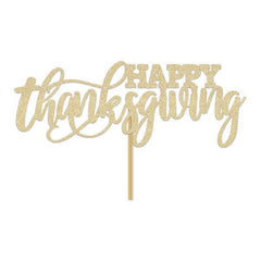 Happy Thanksgiving Cake Topper - Pretty Day