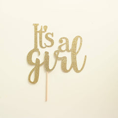 It's a Girl  Baby Shower Cake Topper - Pretty Day