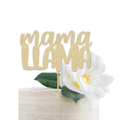 Mama Llama Baby Shower Cake Topper - Pretty Day