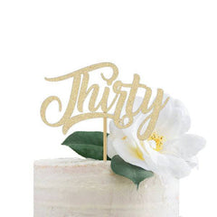 Thirty Cake Topper - Pretty Day