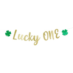 Lucky One Shamrock Decorations St Patricks First Birthday - Pretty Day