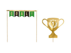 Soccer Party Cake Topper S9085 - Pretty Day