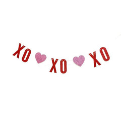 Valentines Day XOXO Party Banner - Pretty Day