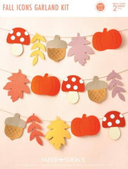 Fall Mushroom Garland Kit - Pretty Day