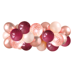 Balloon Garland - Burgundy 5ft S4160 - Pretty Day