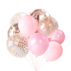 Light Pink Balloon Bouquet S8064 - Pretty Day