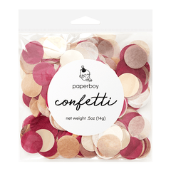 Confetti - Burgundy & Rose Gold S3066 - Pretty Day